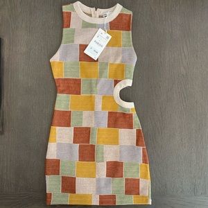 NWT Zara block dress
